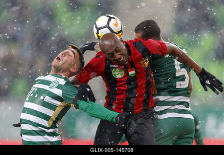 Ferencvarosi TC v Budapest Honved - Hungarian OTP Bank Liga-stock-foto