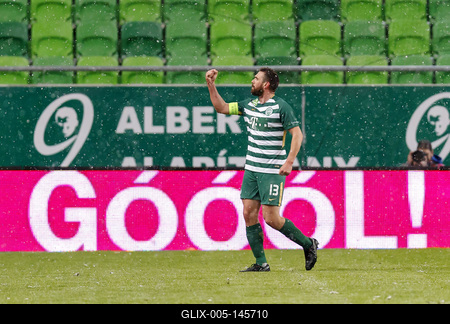 Ferencvarosi TC v Budapest Honved - Hungarian OTP Bank Liga-stock-foto