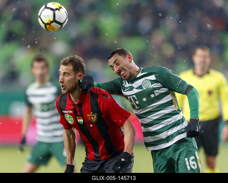 Ferencvarosi TC v Budapest Honved - Hungarian OTP Bank Liga-stock-foto