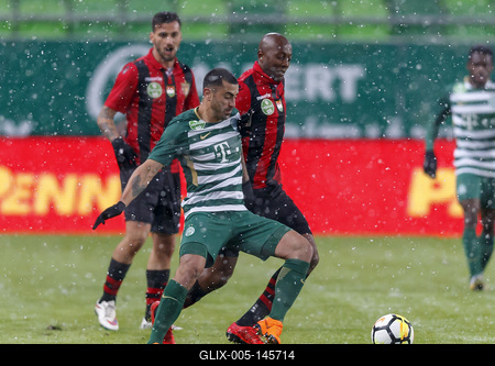 Ferencvarosi TC v Budapest Honved - Hungarian OTP Bank Liga-stock-foto