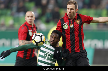 Ferencvarosi TC v Budapest Honved - Hungarian OTP Bank Liga-stock-foto