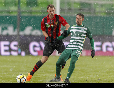 Ferencvarosi TC v Budapest Honved - Hungarian OTP Bank Liga-stock-foto