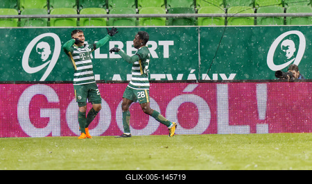 Ferencvarosi TC v Budapest Honved - Hungarian OTP Bank Liga-stock-foto