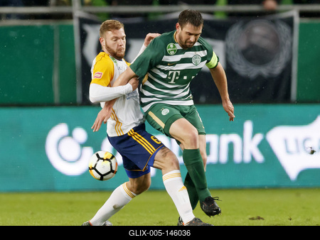 Ferencvarosi TC v Puskas Akademia FC - Hungarian OTP Bank Liga-stock-foto