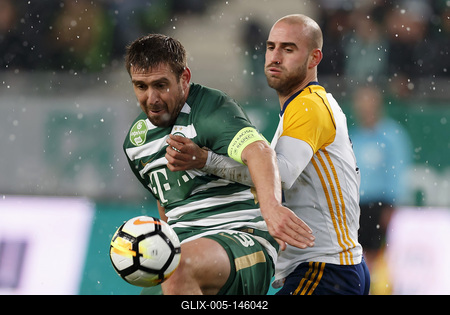 Ferencvarosi TC v Puskas Akademia FC - Hungarian OTP Bank Liga-stock-foto
