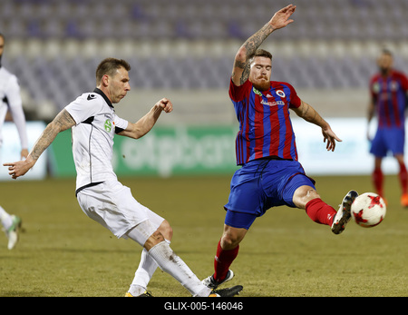 Vasas FC v Budapest Honved - Hungarian OTP Bank Liga-stock-foto