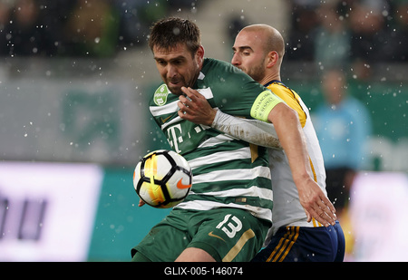 Ferencvarosi TC v Puskas Akademia FC - Hungarian OTP Bank Liga-stock-foto