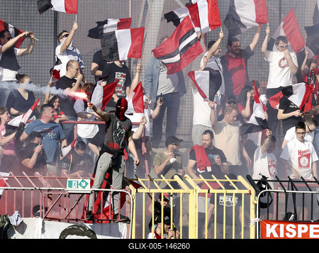 Budapest Honved v Ujpest FC - Hungarian OTP Bank Liga-stock-foto