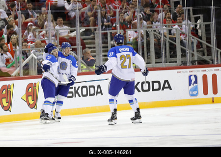 2018 IIHF Ice Hockey World Championship Division I Group A - Day One-stock-foto