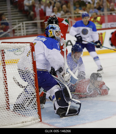 2018 IIHF Ice Hockey World Championship Division I Group A - Day One-stock-foto