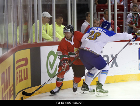 2018 IIHF Ice Hockey World Championship Division I Group A - Day One-stock-foto
