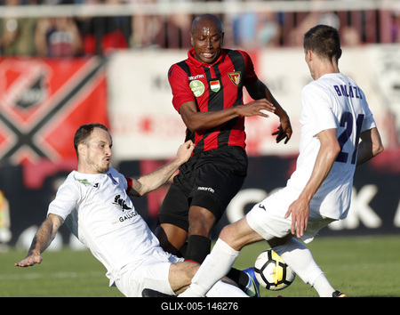 Budapest Honved v Ujpest FC - Hungarian OTP Bank Liga-stock-foto