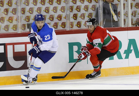 2018 IIHF Ice Hockey World Championship Division I Group A - Day One-stock-foto