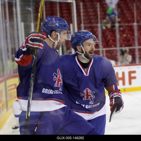 2018 IIHF Ice Hockey World Championship Division I Group A - Day One-stock-foto