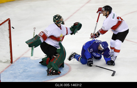 2018 IIHF Ice Hockey World Championship Division I Group A - Day Two-stock-foto