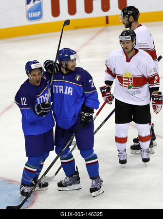 2018 IIHF Ice Hockey World Championship Division I Group A - Day Two-stock-foto