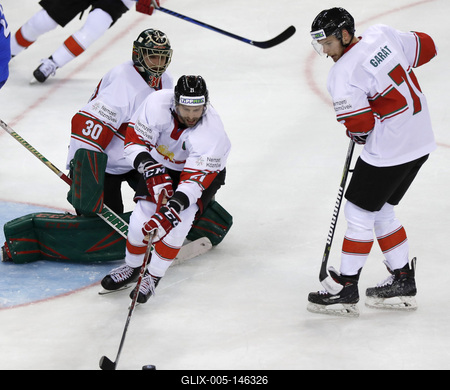 2018 IIHF Ice Hockey World Championship Division I Group A - Day Two-stock-foto
