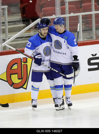 2018 IIHF Ice Hockey World Championship Division I Group A - Day Three-stock-foto