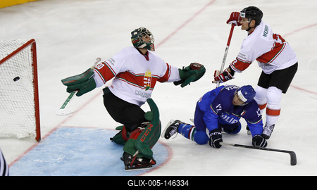 2018 IIHF Ice Hockey World Championship Division I Group A - Day Two-stock-foto