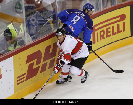 2018 IIHF Ice Hockey World Championship Division I Group A - Day Two-stock-foto