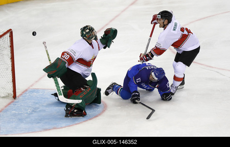 2018 IIHF Ice Hockey World Championship Division I Group A - Day Two-stock-foto