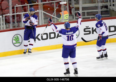 2018 IIHF Ice Hockey World Championship Division I Group A - Day Six-stock-foto