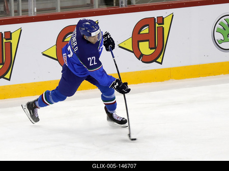 2018 IIHF Ice Hockey World Championship Division I Group A - Day Six-stock-foto