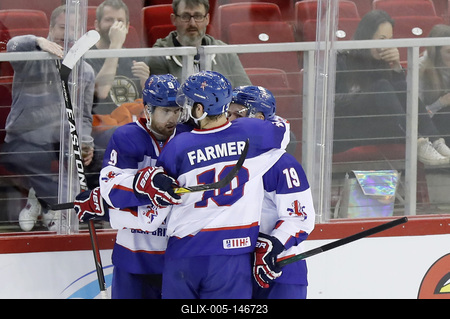 2018 IIHF Ice Hockey World Championship Division I Group A - Day Six-stock-foto