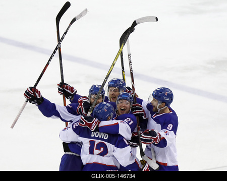 2018 IIHF Ice Hockey World Championship Division I Group A - Day Seven-stock-foto