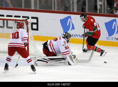 2018 IIHF Ice Hockey World Championship Division I Group A - Day Five-stock-foto