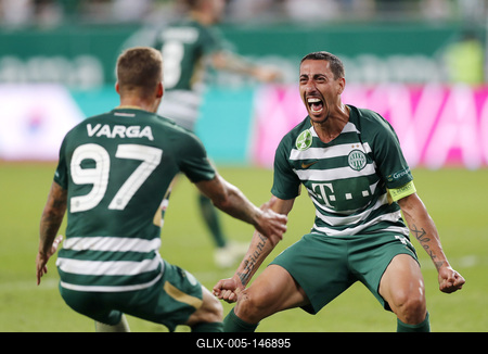 Ferencvarosi TC v Vasas FC - Hungarian OTP Bank Liga-stock-foto