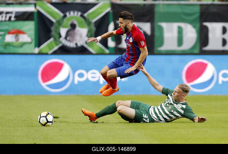 Ferencvarosi TC v Vasas FC - Hungarian OTP Bank Liga-stock-foto