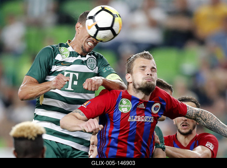 Ferencvarosi TC v Vasas FC - Hungarian OTP Bank Liga-stock-foto