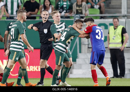 Ferencvarosi TC v Vasas FC - Hungarian OTP Bank Liga-stock-foto