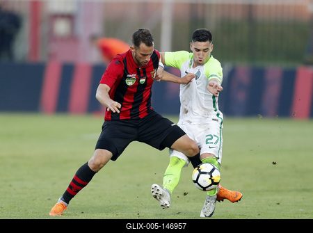 Budapest Honved v Ferencvarosi TC - Hungarian OTP Bank Liga-stock-foto