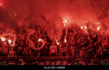 Puskas Akademia FC v Ujpest FC - Hungarian Cup Final-stock-foto
