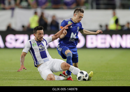 Puskas Akademia FC v Ujpest FC - Hungarian Cup Final-stock-foto
