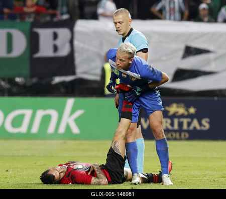 Budapest Honved v Ferencvarosi TC - Hungarian OTP Bank Liga-stock-foto