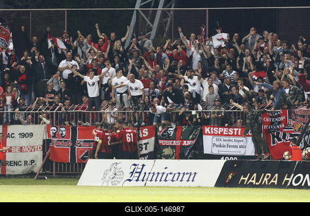 Budapest Honved v Ferencvarosi TC - Hungarian OTP Bank Liga-stock-foto