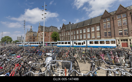 Cityscapes of Amsterdam-stock-foto