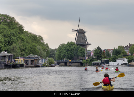 Cityscapes of Amsterdam-stock-foto