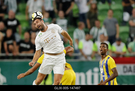 Ferencvarosi TC v Maccabi Tel-Aviv FC - UEFA Europa League First Qualifying Round-stock-foto