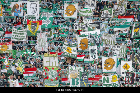 Ferencvarosi TC v Maccabi Tel-Aviv FC - UEFA Europa League First Qualifying Round-stock-foto