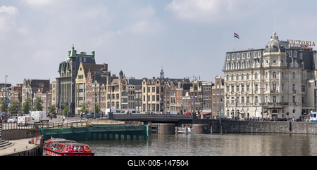 Cityscapes of Amsterdam-stock-foto