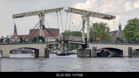 Cityscapes of Amsterdam-stock-foto