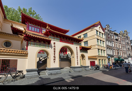 Cityscapes of Amsterdam-stock-foto