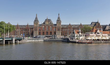 Cityscapes of Amsterdam-stock-foto