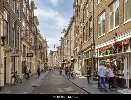 Cityscapes of Amsterdam-stock-foto