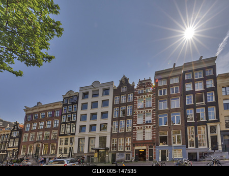Cityscapes of Amsterdam-stock-foto