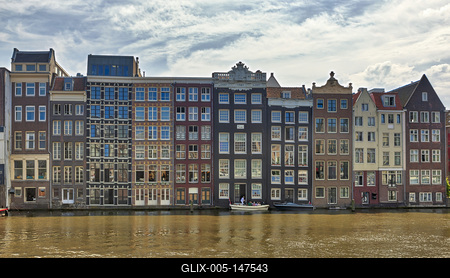 Cityscapes of Amsterdam-stock-foto